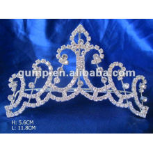 Diamante nupcial tiara peine (GWST12-039)